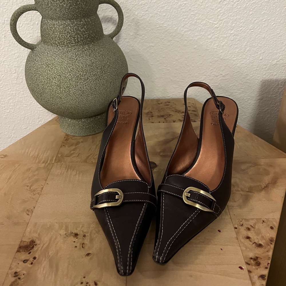 Pointed Kitten Heel (Joan & David)
